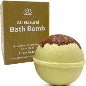 "Frankincense" Organic Bath Bomb in kraft box - 5 oz
